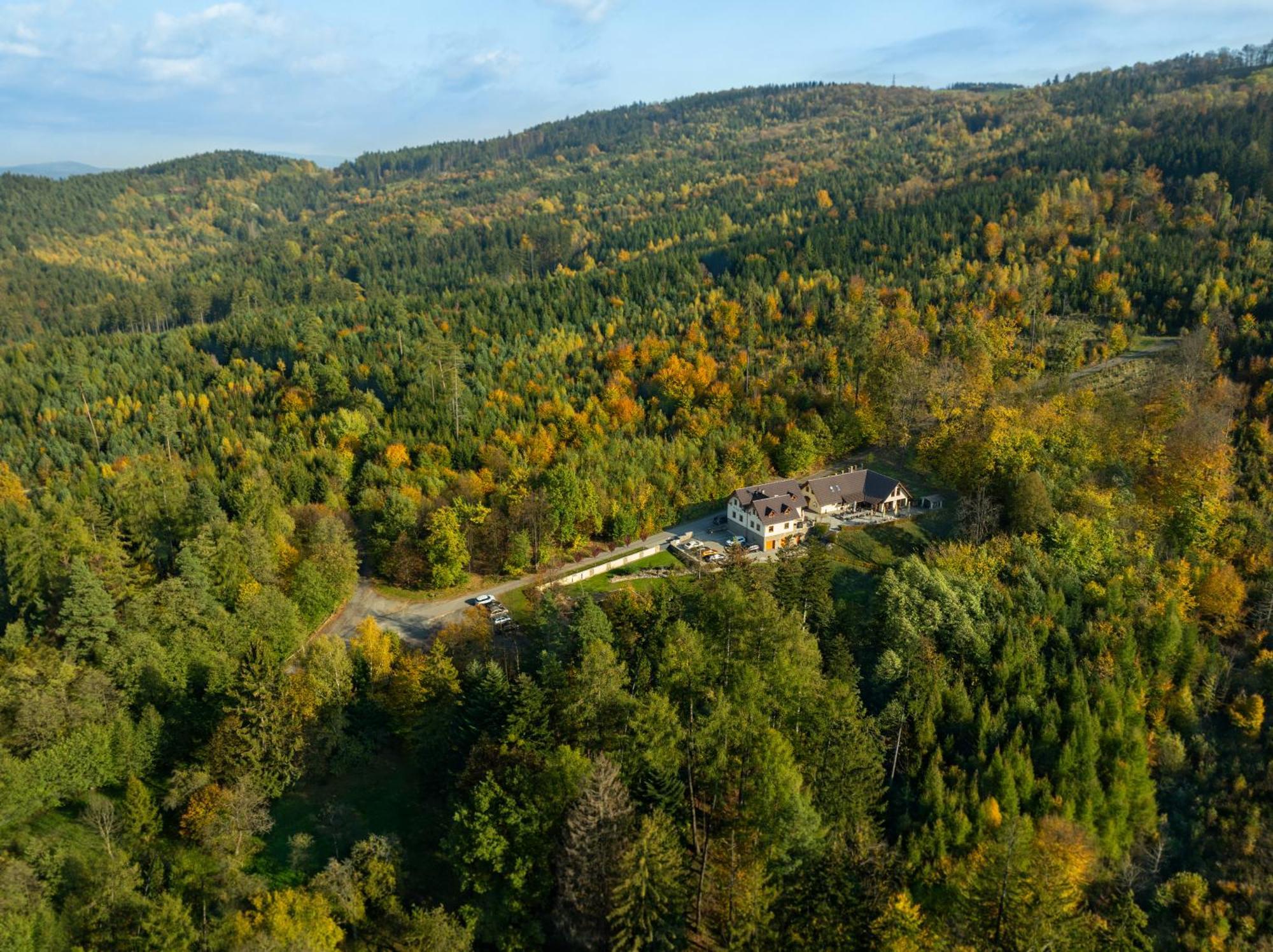 Penzion Na Kraji Lesa Valašské Meziříčí Exterior foto